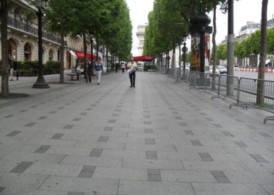 Champs Elysées Paris - Revêtement sol