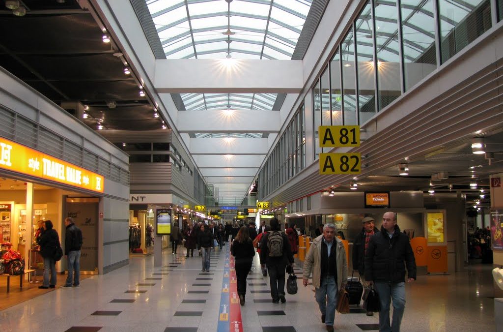 Aéroport de Düsseldorf, Allemagne