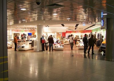 Photo intérieure de l'aéroport de Hanovre