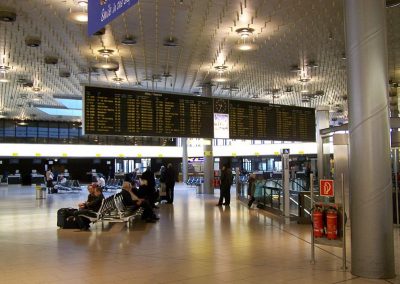 Photo intérieure de l'aéroport de Hanovre