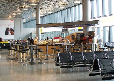 Photo intérieure de l'aéroport de Hanovre
