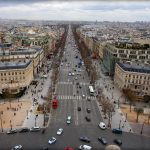 Vue de l'Arc de Triomphe