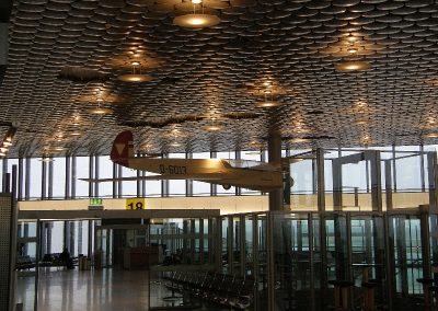 Entrée de l'aéroport Hanovre