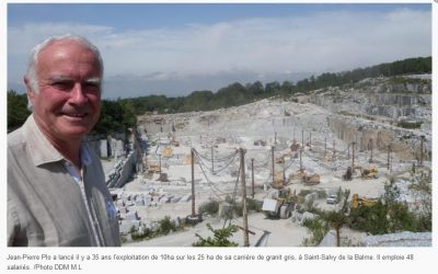 Le pouvoir de la pierre… – Article de LA DEPECHE  juin 2014