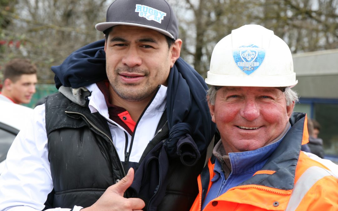 8 April 2016 – Castres Olympique (Rugby players) visit